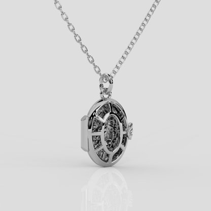 Wonderland 'Fairytale' Platinum Locket